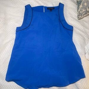 Banana Republic Vibrant Blue Sleeveless Blouse